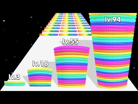 TWISTY BALLS, PEEL HILL, ROPE STACK RUN and other games - Gameplay Walkthrough FOR IOS, Android