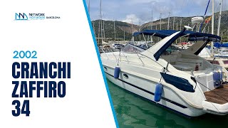 Cranchi Zaffiro 34 For Sale | 2002 Motor Yacht | Network Yacht Brokers Barcelona