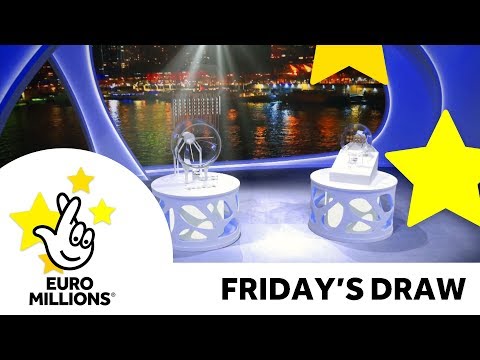 The National Lottery Friday ‘EuroMillions’ draw results from 6th April 2018