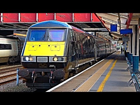 Trains at Crewe, WCML - 19/05/25