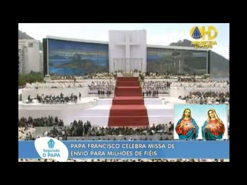 JMJ RIO 2013: Guilherme de Sá cantando "Tesouro Singelo" no dia 28/07/2013