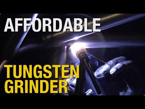 The Perfect Way to Sharpen Tungsten for Precision TIG Welding - Tungsten Grinder from Eastwood