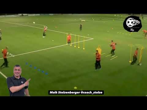 Football training: Endurance course for preparation