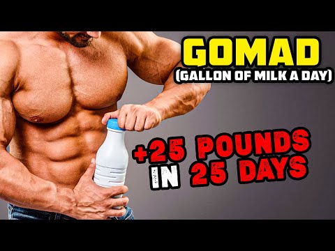 GOMAD (Gallon Of Milk A Day) Diet To Gain 25 Pounds In 25 Days... My Analysis