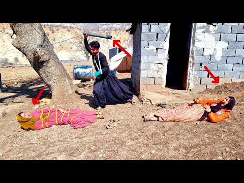 A troubled life: A husband who is tired of his life and is tormented by his evil first wife.