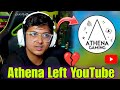 Mortal React on Athena Left YouTube 💔
