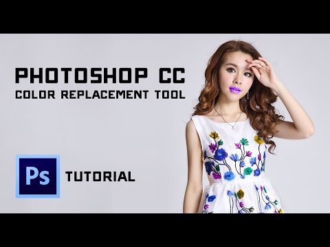 Photoshop CC: How to Use the Color Replacement Tool -...