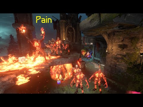 100 Archviles Slayer Gate but they actually attack all at once