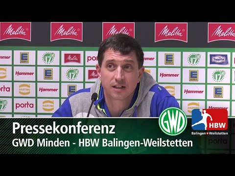 Pressekonferenz GWD Minden - HBW Balingen-Weilstetten