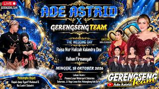 Download lagu 🔴LIVE 'GERENGSENG TEAM X ADE ASTRID' PERNIKAHAN RAISA & REYHAN | MINGGU,18-10-2026 || SUKARASA GARUT mp3