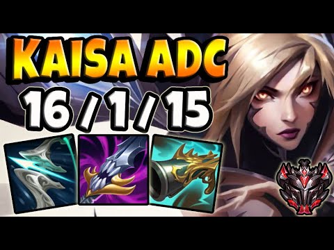 Kaisa vs Ziggs [ ADC ] NA Grandmaster Patch 11.18 ✅