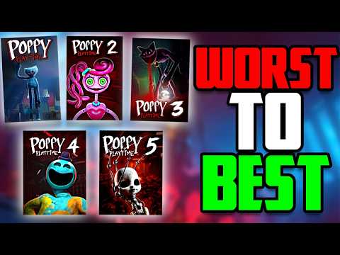 I Ranked EVERY Poppy Playtime Chapter!