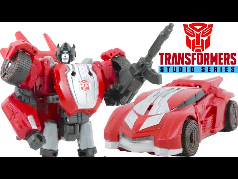 Transformers Studio Series Gamer Edition 07 Deluxe Class Sideswipe Review (4K)