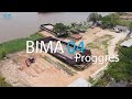 progress bima 04 project pembuatan kapal tongkang dan dock kapal fabrikasi baja palembang