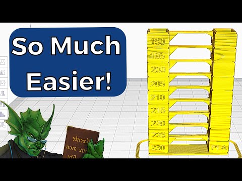 How to Create a Temp Tower Test in Cura - Easy Tutorial!