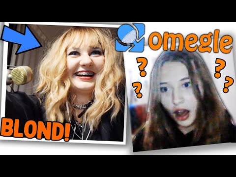 Prišla som na Omegle ako BLONDÍNA!