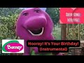 Barney Hooray It S Your Birthday Instrumental