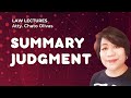[Civil Procedure] - Judgments (Part 3) Rule 35: Summary judgment (Video5)