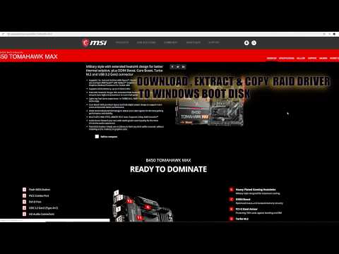 RAID setup (BIOS)  MSI motherboard