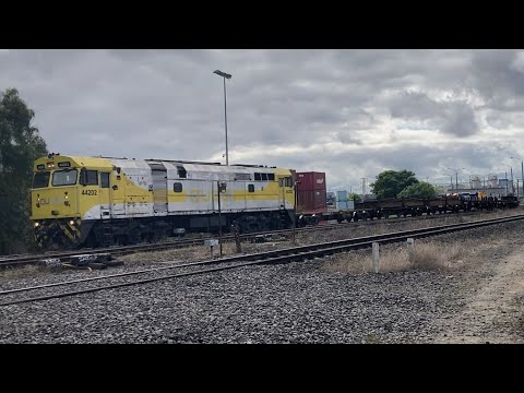 44202 on Qube train at South Dynon