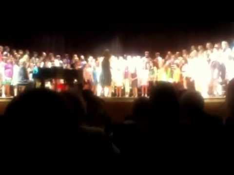 Oley Valley Fifth Grade Chorus Performs 