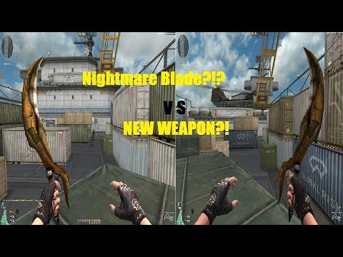 Crossfire NA: Nightmare Blade | New Weapon?! | Bot Simulation Match