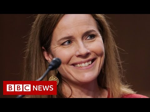 艾米-科尼-巴雷特：特朗普最高法院提名人迴避問題 - BBC新聞網 (Amy Coney Barrett: Trump Supreme Court nominee sidesteps questions - BBC News)
