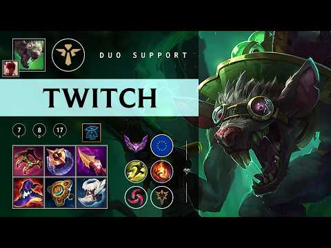 Twitch Support vs Nautilus - EUW Master Patch 26.03