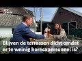 Horeca-ondernemers zijn blij met het mooie weer maar maken zich ook zorgen| RTV Utrecht