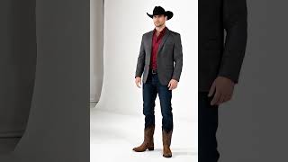 Roberto Tapia Men’s Western Cowboy Blazer – Saco Vaquero para Hombre MON-2174 Stylish Charro Jacket video
