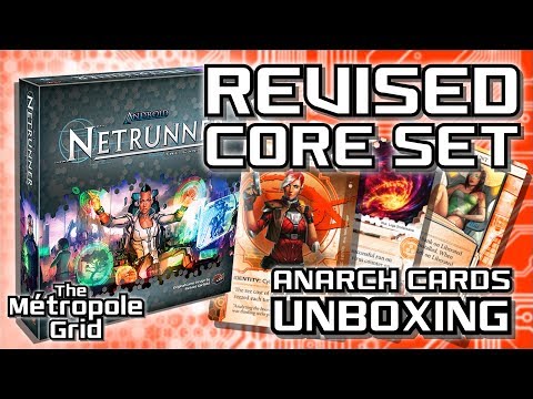 Netrunner Pre-Unboxing: Revised Core Set - Anarch Cards