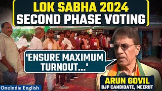 UP Lok Sabha Elections 2024: BJP Candidate Arun Govil Speaks As Voting Embarks in Meerut| OneIndia