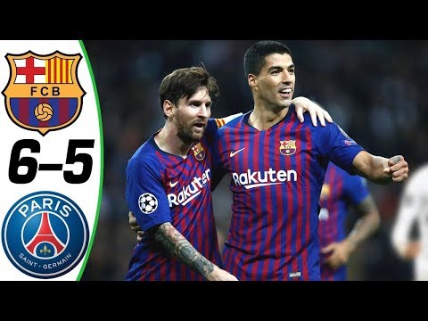 The Greatest Comeback in UCL History! FC Barcelona vs PSG 6 5  English Commentary HD 1080i