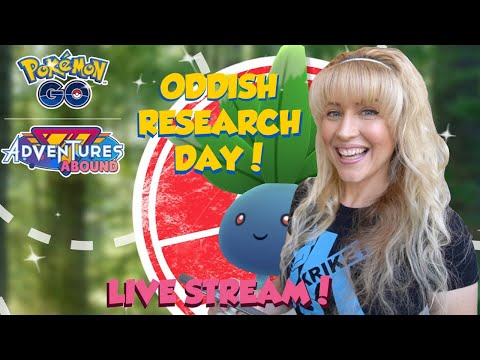 ODDISH RESEARCH DAY SHUNDO!! Pokémon GO LIVE SHUNDO!