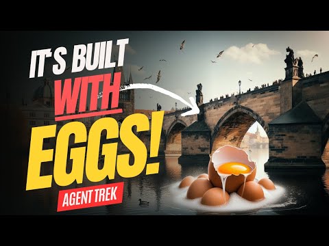 What was the Bizarre Ingredient in Prague's Charles Bridge?