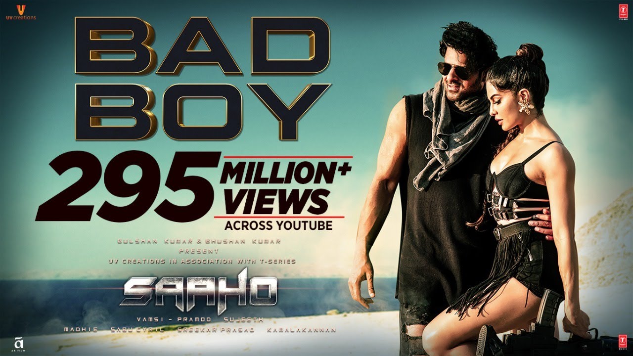 Bad Boy Lyrics - Saaho feat. Prabhas, Jacqueline Fernandez