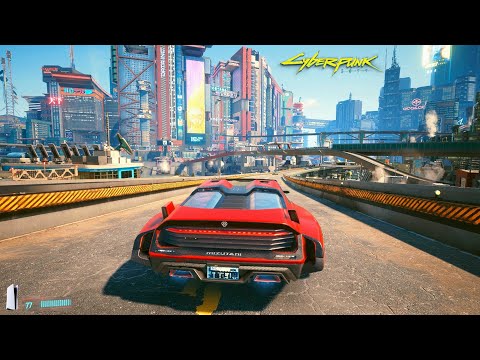 Cyberpunk 2077 on PS5 - 22 Minutes of Gameplay (Free Roam Driving, Open World, Police) 4K 60FPS