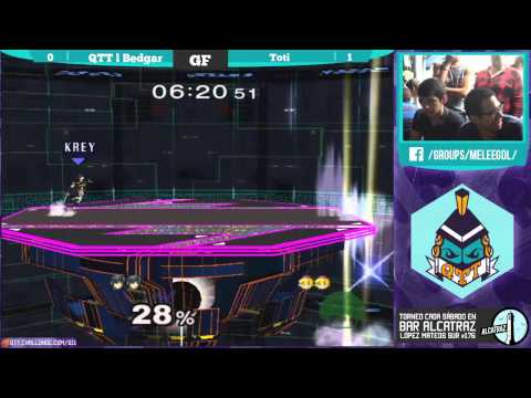 SSBM GF - QTT | Bedgar vs. HSIENS | Toti - QTT 12 Bar Wars @ Alcatraz Bar