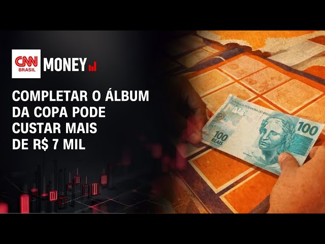 Completar o álbum da Copa pode custar mais de R$ 7 mil | MONEY NEWS
