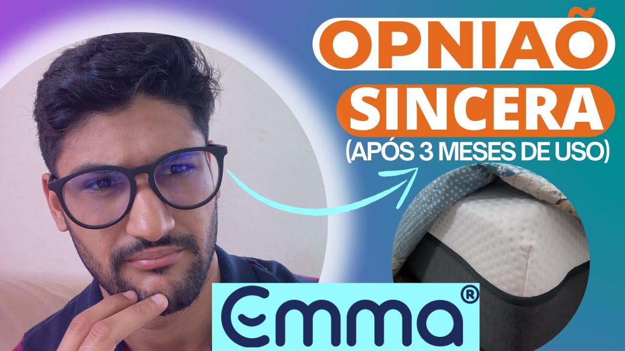 Colchão Emma OPINIÃO SINCERA (Após 3 MESES DE USO) Colchão Emma Original Vale a Pena? é bom?