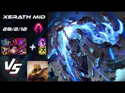 MID Xerath vs Azir - NA Grandmaster Patch 25.S1.5