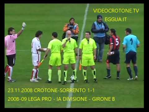 CROTONE - SORRENTO 1-1 2008-09 SERIE C1-B