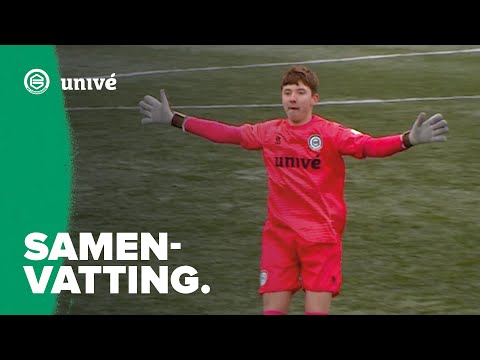 KEEPER SCOORT WERELDGOAL! | Samenvatting: FC Groningen O15 - FC Volendam O15