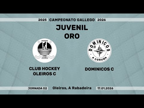 🎥​ CLUB HOCKEY OLEIROS C - DOMINICOS C [Campeonato Juvenil Oro | J02]