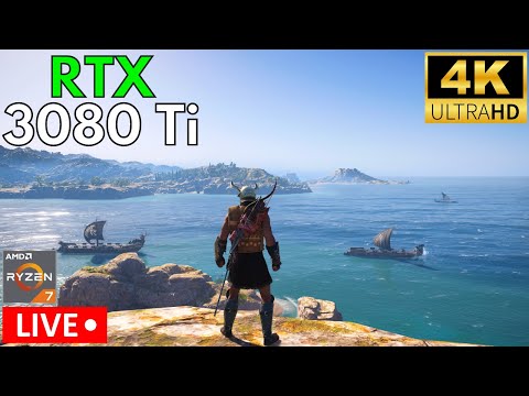 🔴 LIVE | Assassin's Creed Odyssey: RTX 3080 Ti + Ryzen 7 5800X3D | 4K | Ultra Settings