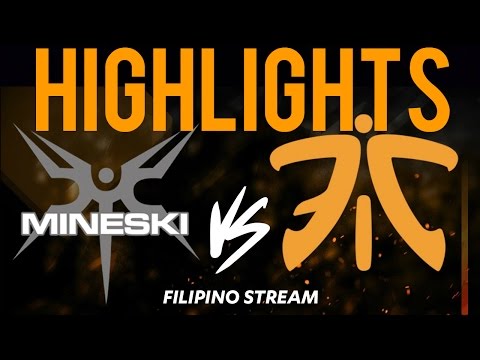 HIGHLIGHTS: Mineski vs Fnatic SL i-League StarSeries S3 Game 1 and Game 2