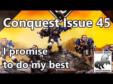 Warhammer 40,000: Conquest Issue 45 Review (Hachette Partworks) - Space Marine Scouts