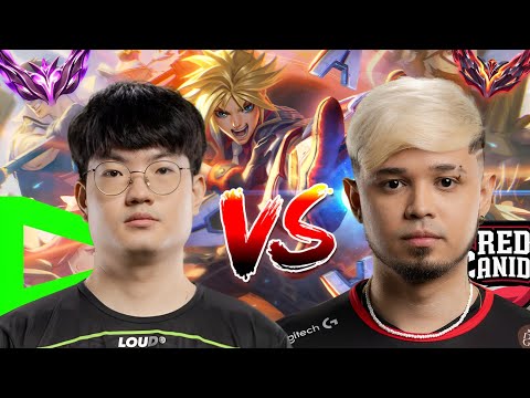 LOUD ROUTE x RED TITAN no HIGH ELO - PLAYOFFS TREINOS