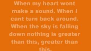 Love Never Fails -Brandon Heath- With lyrics!