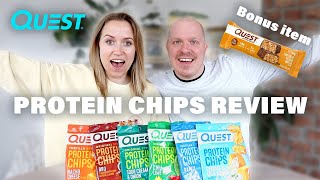 Quest Protein Chips Taste Test & Review + Bonus Item
